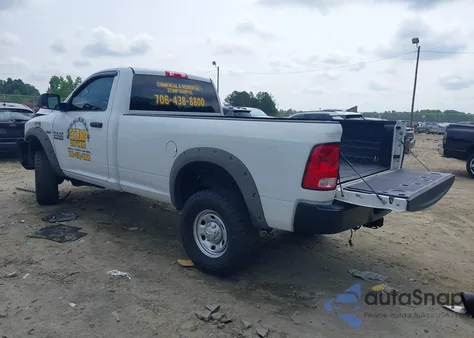 2018 Ram 2500 Tradesman Regular Cab 4X4 8' Box из США, поврежденный, VIN 3C6MR5AJ2JG166391